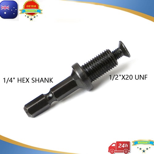 DRILL CHUCK 1/2 Hex ADAPTER \u0026 SCREW For 