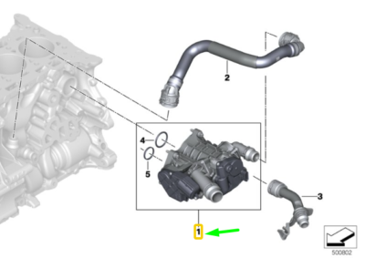 11538642560 High Quality Coolant Thermostat Heat Management Module For BMW G20 G21 G30 2' 3' 4' 5' 6' 7' Series X3 X4 X5 X6 - 34