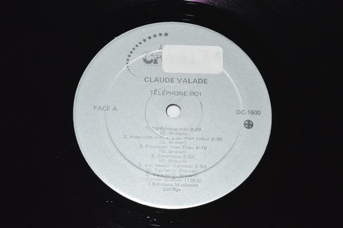CLAUDE VALADE Garde-Moi Ton Amour LP Trans-Canada Disques DC-1700 Quebec VG+/VG+ - Picture 3 of 4