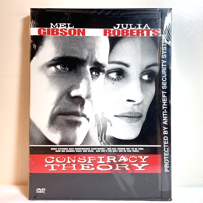 CONSPIRACY THEORY (1997) DVD Mel Gibson, Julia Roberts- Action