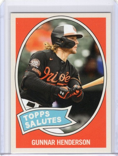 2024 Topps Throwback Thursday #46 Gunnar Henderson | Baseball Card