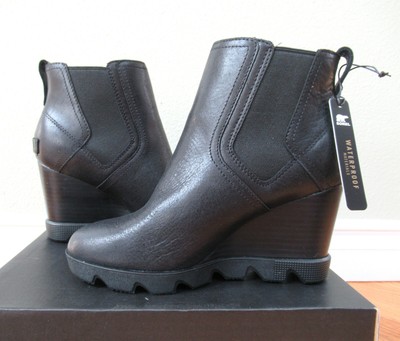 womens sorel wedge boots