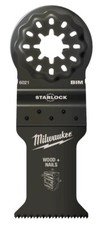 10x Milwaukee Multitool Sägeblatt 42x35mm Bi...