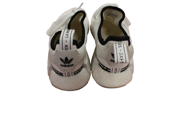 Size 8 - Adidas NMD_R1 White Tape Logo W for sale online | eBay