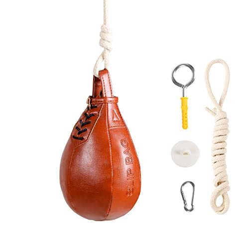 Boxing Slip Bag, Speed Bag Boxing Dodge Bag Maize Slip Ball Brown