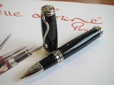 Jean-Pierre Lepine Indigo IN0RS black resin Rollerball pen MIB