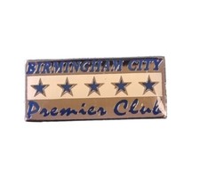 Birmingham City Premier Club Football Club Pin Badge Blue Nose Blues FC - New 