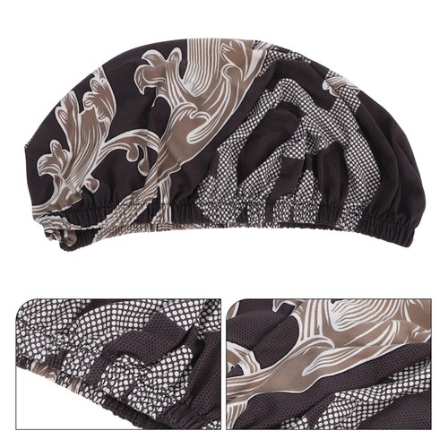 2 Pcs Rectangular Stool Cover Kitchen Counter Saddle Seat Chair Office