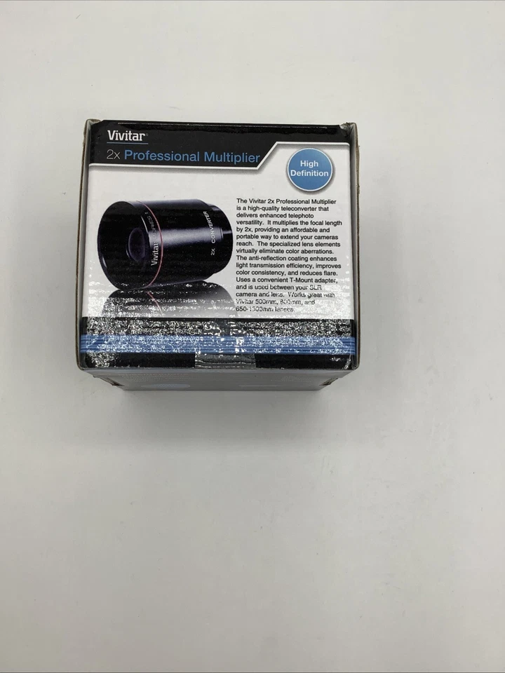 VIVITAR серии 1 2 X конвертер T-крепление для 500 мм 650-1300 мм объектива - Изображение 2 из 4