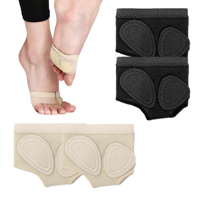 2 Paar Anti-Rutsch-Fuß-Pads Bauch Socken Tanz Dance Paw Pad Praxis Schuhe Fuss Z