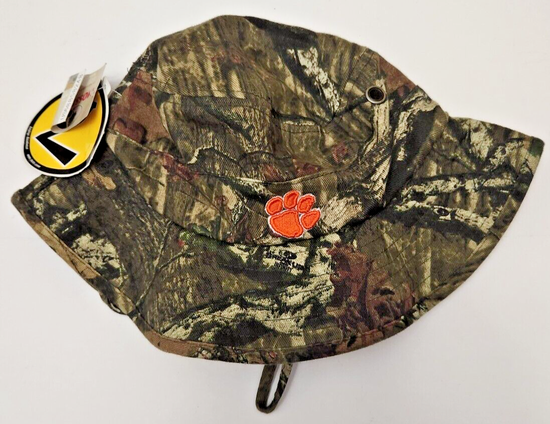 Clemson Tigers NCAA Zephyr Mossy Oak Camo Bucket Hat S/M | eBay
