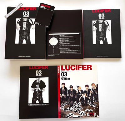 SHINee TAEMIN LUCIFER A CD + DVD + PHOTO BOOKLET 68P + PLAYBUTTON