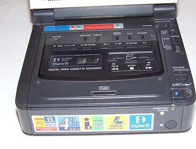 SONY GV-D800 DIGITAL8 Hi8 8MM VIDEO WALKMAN WORK GREAT FOR