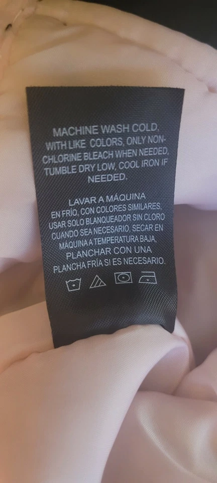 Водонепроницаемые черные/розовые лыжные нагрудники Athletech с регулируемым ремешком для девочек 4T - Изображение 4 из 4