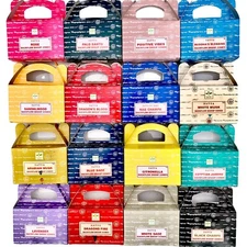 Satya Backflow Incense Cones - Many Fragrances - Buy 2 and Get 1 Free!