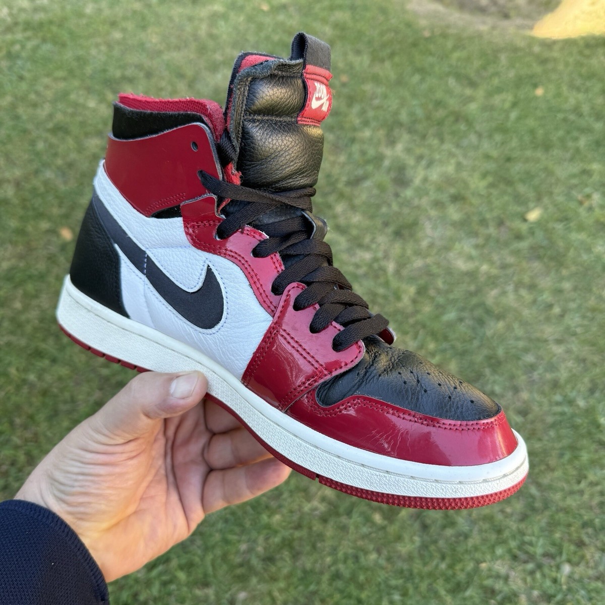 Nike Air Jordan 1 High Zoom Shoes WMN 8.5 Mens 7 Chicago Bulls