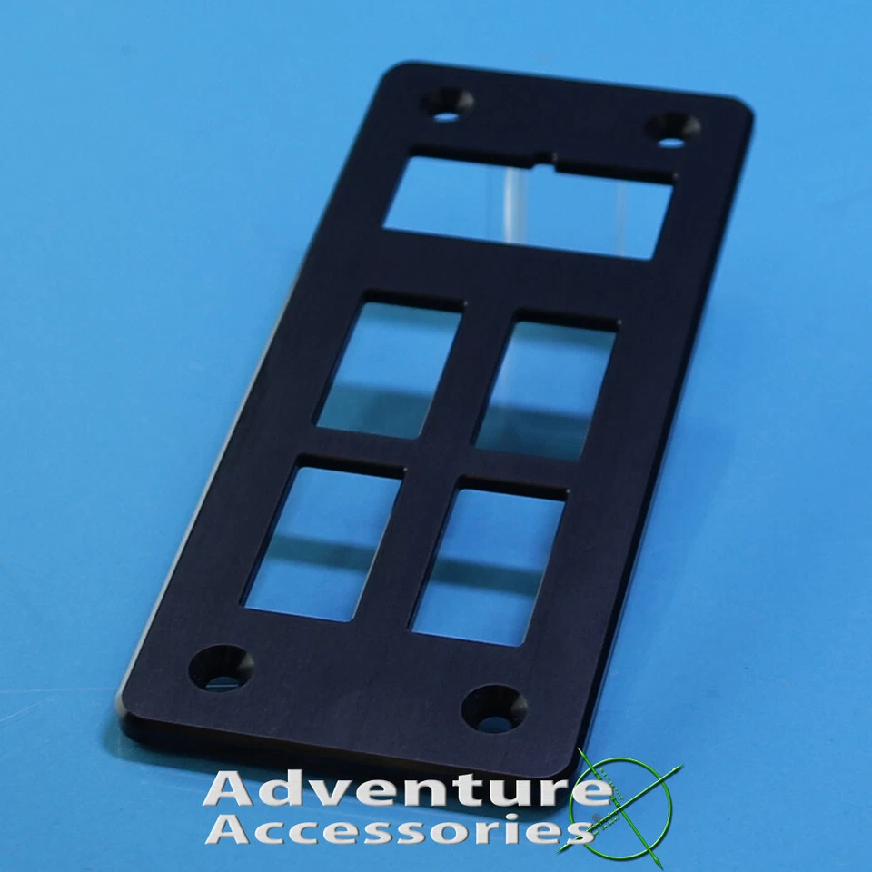 HUMMER H1 BILLET ALUMINUM MASTER WINDOW SWITCH BEZEL ('97- EARLY '00) 6008730-AA - Image 2 of 4