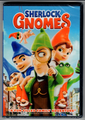 Sherlock Gnomes (DVD, 2018) New/Sealed