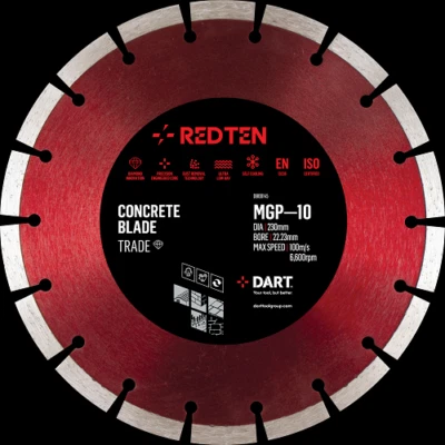 Dart Concrete Diamond Blade Construction Material Cutting Multi Purpose Cuts - Image 1 of 4