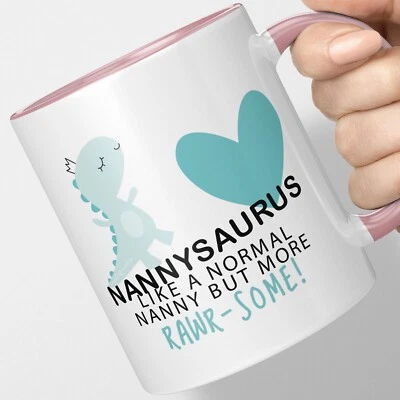 MUGGED-OFF Nanny Mug – Perfect Gift for Birthday, Christmas & Mother’s Day