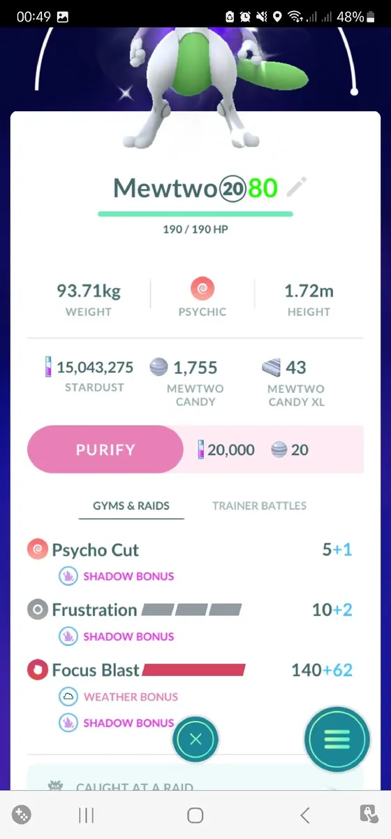 Will shadow Mewtwo come back anytime soon? : r/pokemongo