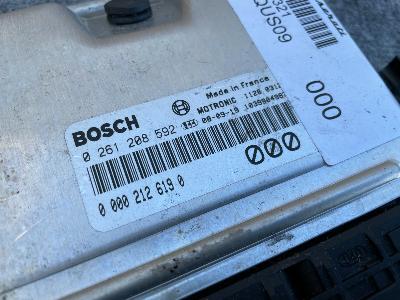 ENGINE COMPUTER ECU ASSEMBLY 51K 05-09 MASERATI QUATTROPORTE 4.2L M139