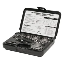 Hougen 14005 | Hole Cutter Kit, Holcutter Electrician/Fabricator, 6 Cutters
