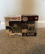 Mike And Will Stranger Things Funko Set Of 2