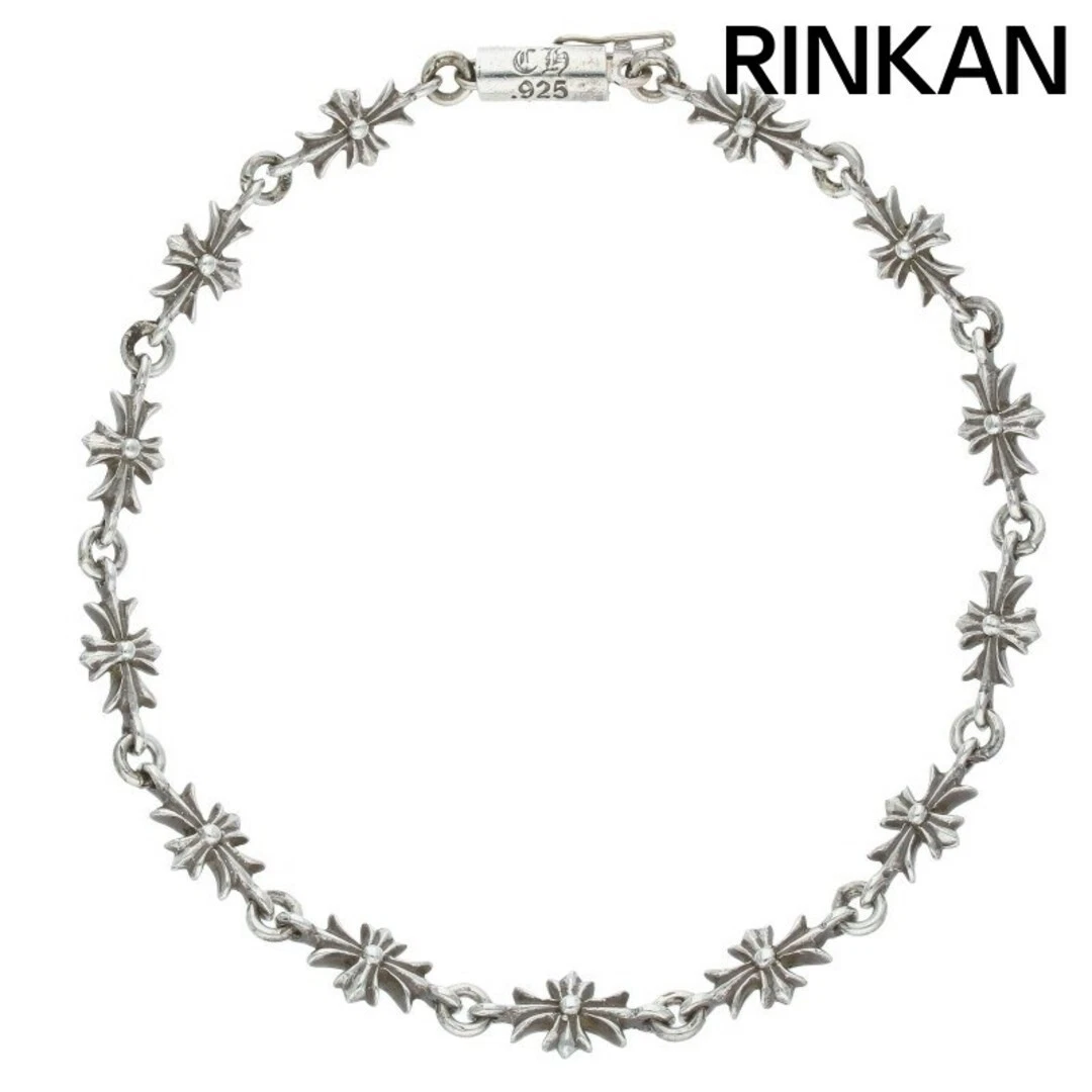 CHROME HEARTS Bracciale Uomo Cromo Cuori TNY E CH PLS Piccolo ECH Plus Argento 13LINK Usato