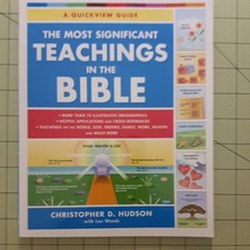 The Most Significant Teachings Bible Hudson Woods Quickview Guide Illustrated PB