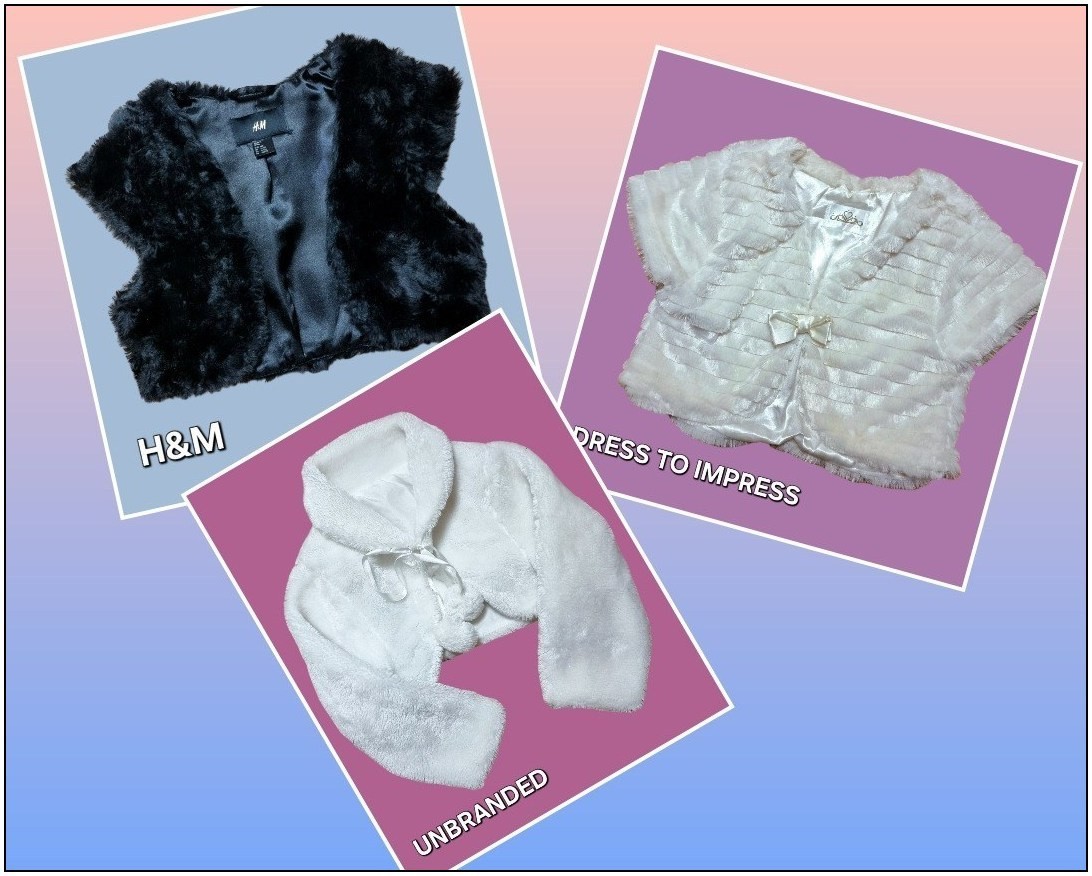 GIRLS CLOTHES BUNDLE AGE 11-12 YRS 3 FAUX FUR BOLERO #1 | eBay UK