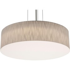 AFX Inc. ANP2432MBSN-JT Anton 3 Light 24 inch Satin Nickel Pendant Ceiling Light