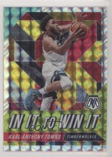 2019-20 Panini Mosaic In It to Win It Karl-Anthony Towns #1 02v3