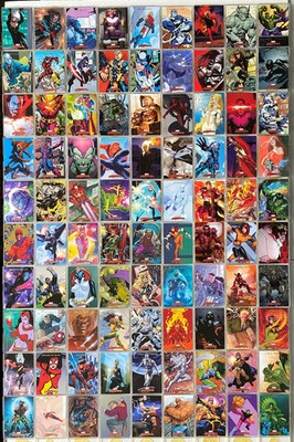 Marvel Masterpieces Series 1 Card Set Upper Deck 2007 90 Cards