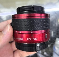 Red Nikon 1 Nikkor 10-30mm f/3.5-5.6 VR Lens for Nikon J1 J2 J3 J4 J5 V1 V2 V3