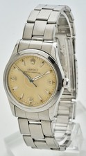 Rolex Oyster Perpetual 1957 Gents 6632 Vintage Watch 34mm, Dial Patina, Serviced