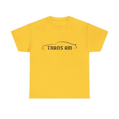 Trans Am Outline Tee | Classic Car Silhouette T-Shirt