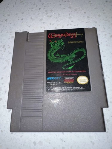 Wizardry Proving Grounds of the Mad Overlord Nintendo Entertainment System