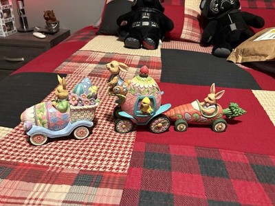 Jim shore Easter Parade 3 Pieces