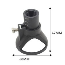 2Pcs For Rotary Multi Tool Cutting Guide HSS Router Attachment Locator BrandNewK