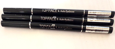 TOPFACED AUTO EYEBROW PENCIL  BUNDLE OF 3   (CHOOSE COLOR  )   MADE IN KOREA