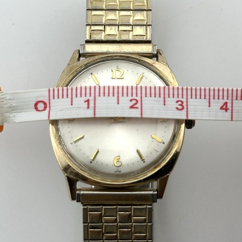 Vintage 1950s Wittnauer 10K Gold Filled Manual Watch REPAIR Wristwatch w Band - Picture 14 of 15