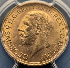 1930-SA South Africa Gold Sovereign George V PCGS MS64 🇿🇦 S-4005 Pretoria Mint