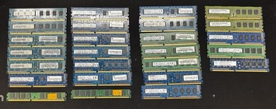 DDR3 PC3 Desktop Memory RAM Lot Of 26