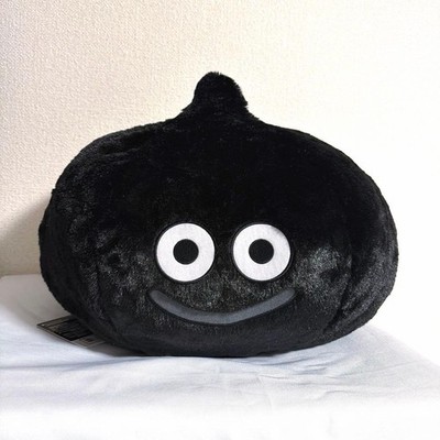Dragon Quest AM Large Fluffy Plush Slime Dark