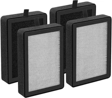 4 Pack HEPA Replacement Filter for LEVOIT LV-H128 Air Purifier