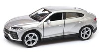 Welly Lamborghini Urus Silber Metallic MaßStab 1:34 1:39 4,5 Zoll Diecast Auto