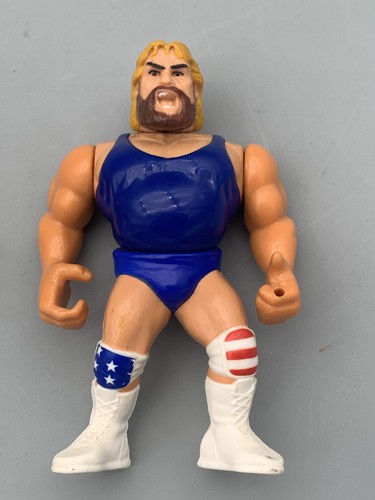 WWF Hasbro Hacksaw Jim Duggan Series 9 Titan Sport...