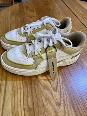 PUMA Mercedes-AMG Petronas CA Pro Prairie Tan White Men's Sneaker 308116-02
