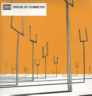 Muse Origin of Symmetry double LP vinyl Europe Helium 3 2LP in g'fold sleeve